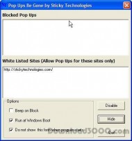 Pop Ups Be Gone screenshot
